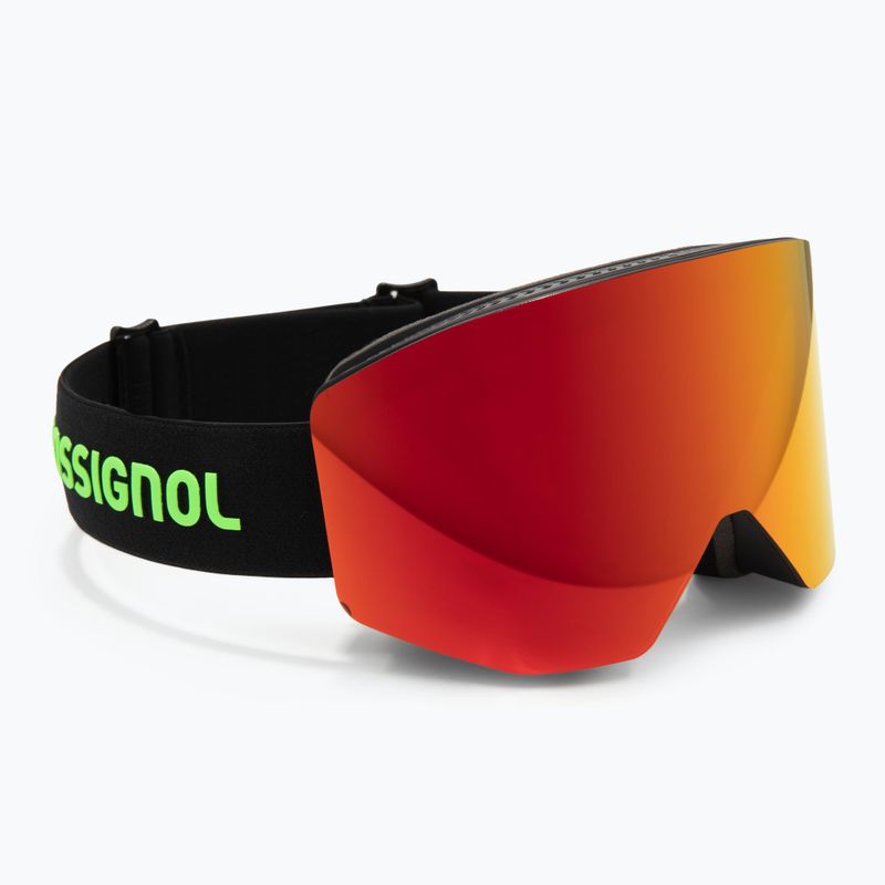 Gogle narciarskie Rossignol Otava S Hero black/persimon/pink 2