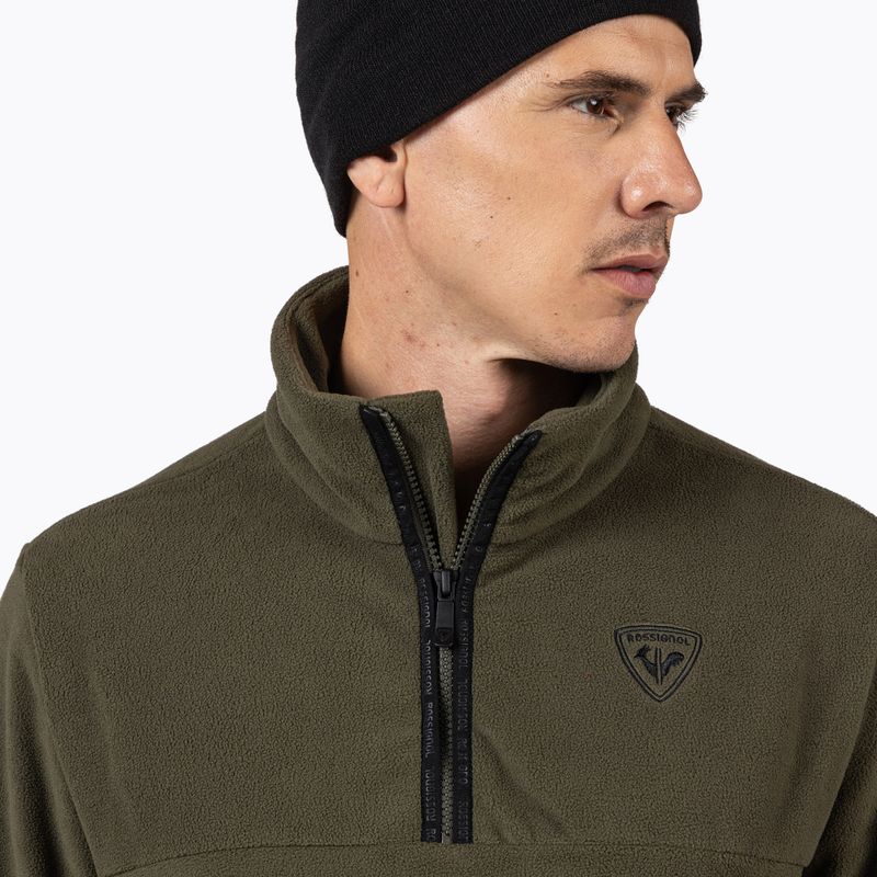 Bluza męska Rossignol Strawpile Fleece Hz olive shadow 5