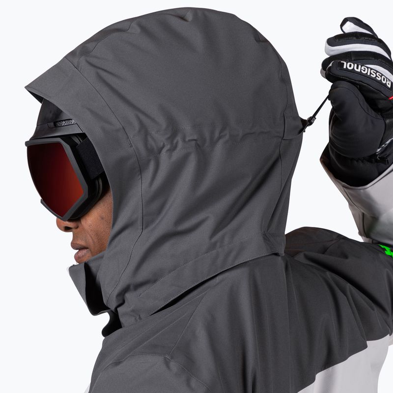 Kurtka narciarska męska Rossignol Hero Velika Insulated soft grey 6