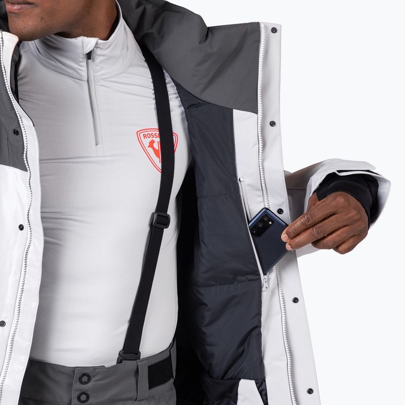Kurtka narciarska męska Rossignol Hero Velika Insulated soft grey 16