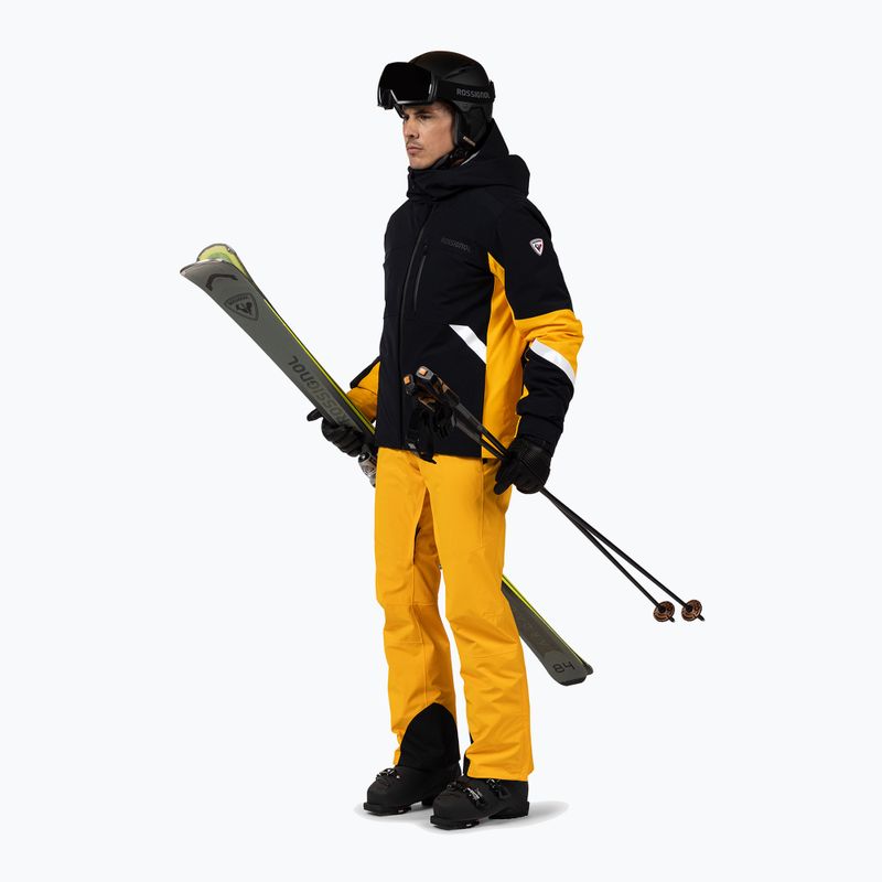 Spodnie narciarskie męskie Rossignol Diretta saffron ylw 2