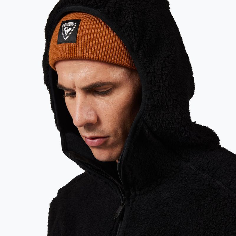 Bluza męska Rossignol Alltrack Anorak Fleece black 5