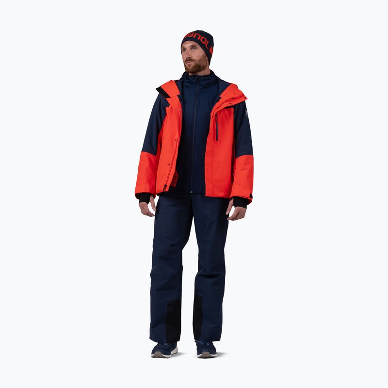 Bluza polarowa męska Rossignol Mid Layer Stretch Hoodie dark navy 2