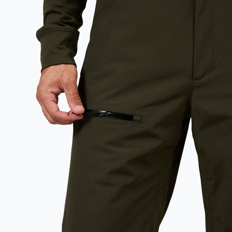 Spodnie narciarskie męskie Rossignol Outerlimits Insulated Bib olive shadow 8