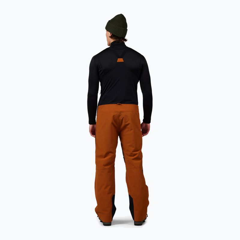 Spodnie narciarskie męskie Rossignol Outerlimits Insulated Bib deep caramel 3