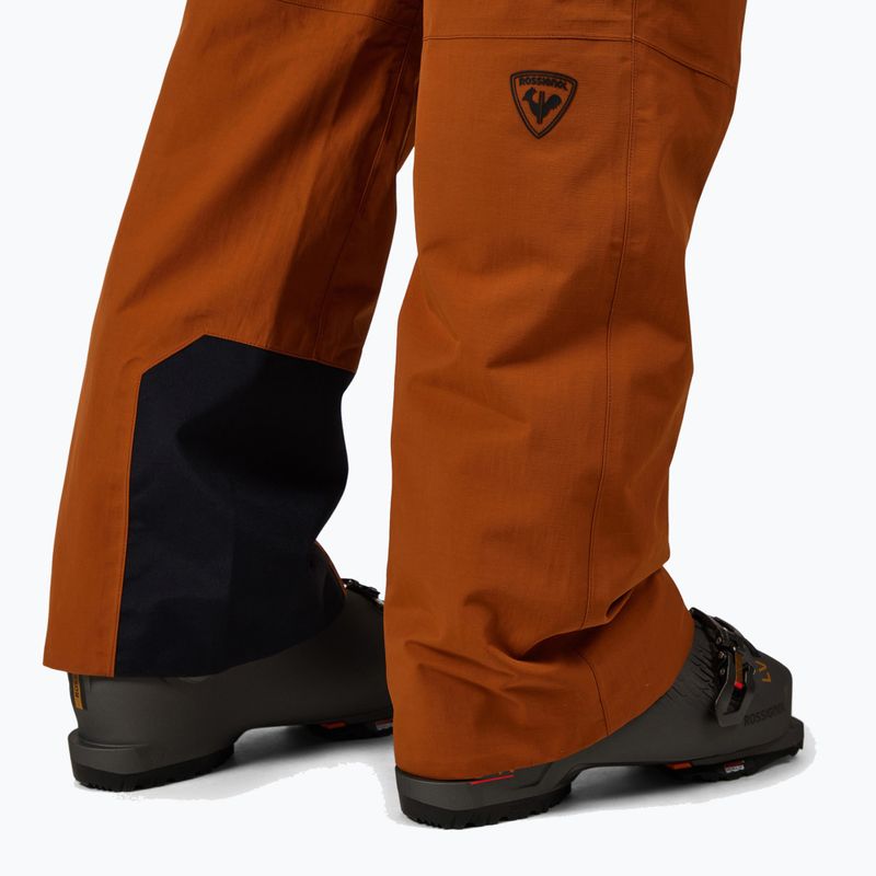 Spodnie narciarskie męskie Rossignol Outerlimits Insulated Bib deep caramel 10