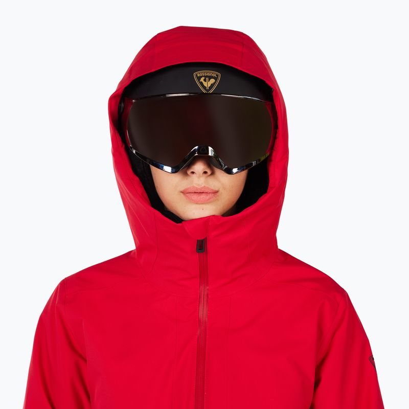 Kurtka narciarska damska Rossignol Rochrun Insulated ruby red 5