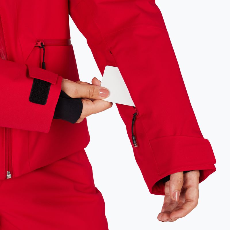 Kurtka narciarska damska Rossignol Rochrun Insulated ruby red 9