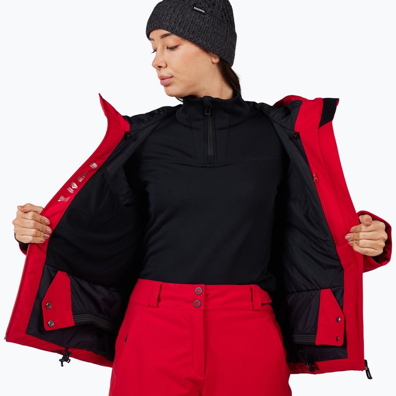 Kurtka narciarska damska Rossignol Rochrun Insulated ruby red 12