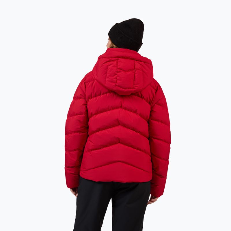 Kurtka narciarska damska Rossignol Wispile Ripstop Down ruby red 3