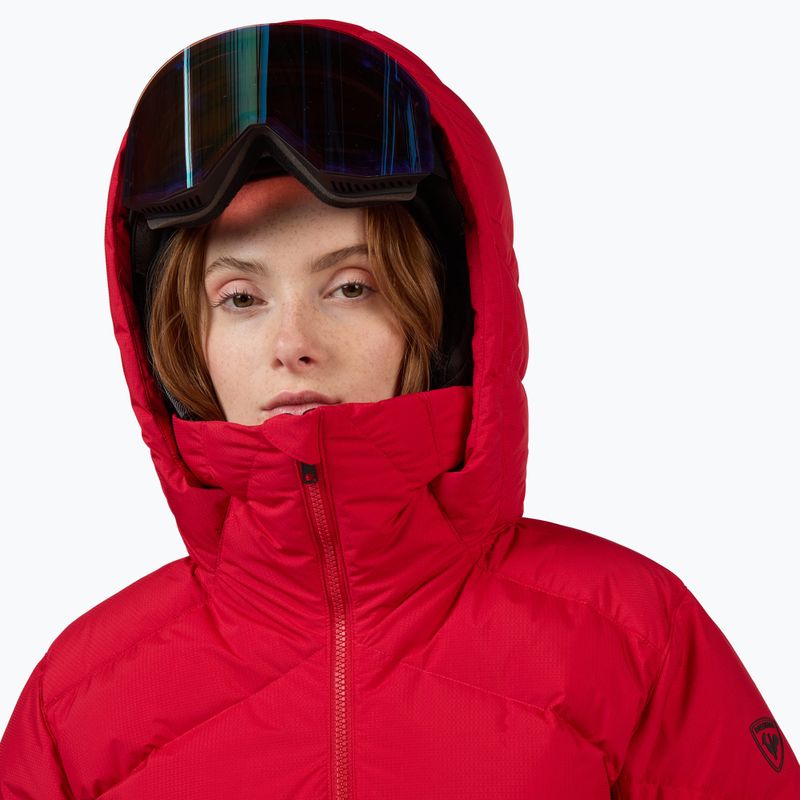 Kurtka narciarska damska Rossignol Wispile Ripstop Down ruby red 6