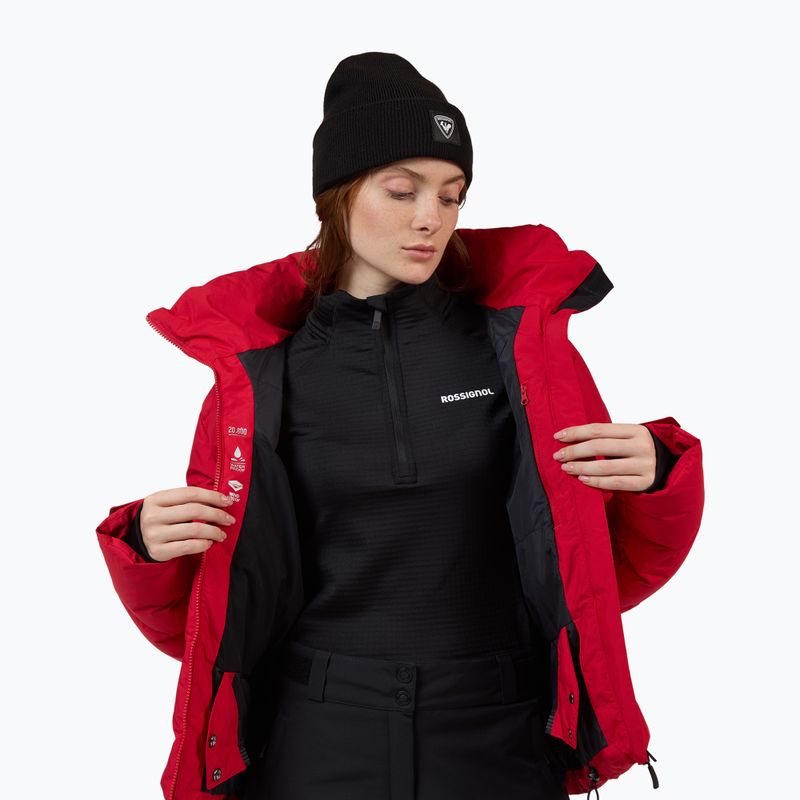 Kurtka narciarska damska Rossignol Wispile Ripstop Down ruby red 16