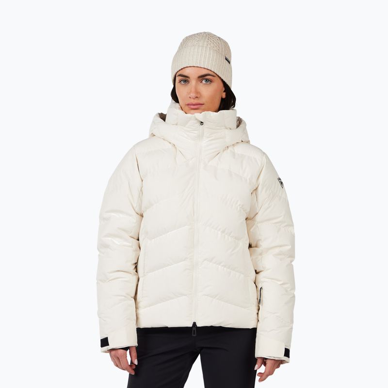 Kurtka narciarska damska Rossignol Wispile Ripstop Down nature white