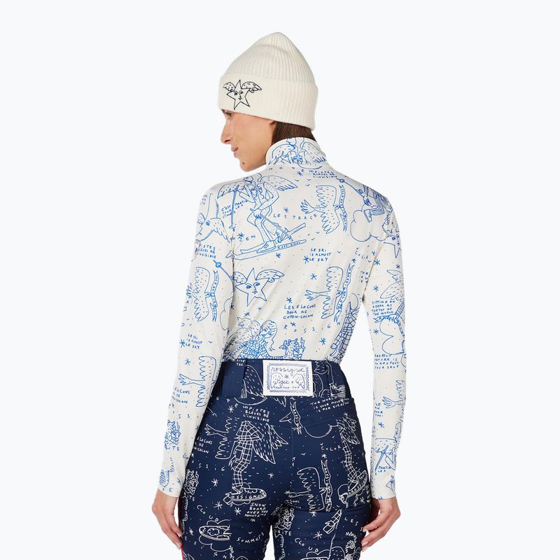 Bluza damska Rossignol JCC Booster Half Zip snow angel artic print 3