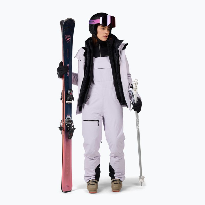 Spodnie narciarskie damskie Rossignol Outerlimits Insulated Bib galactic lilac 2