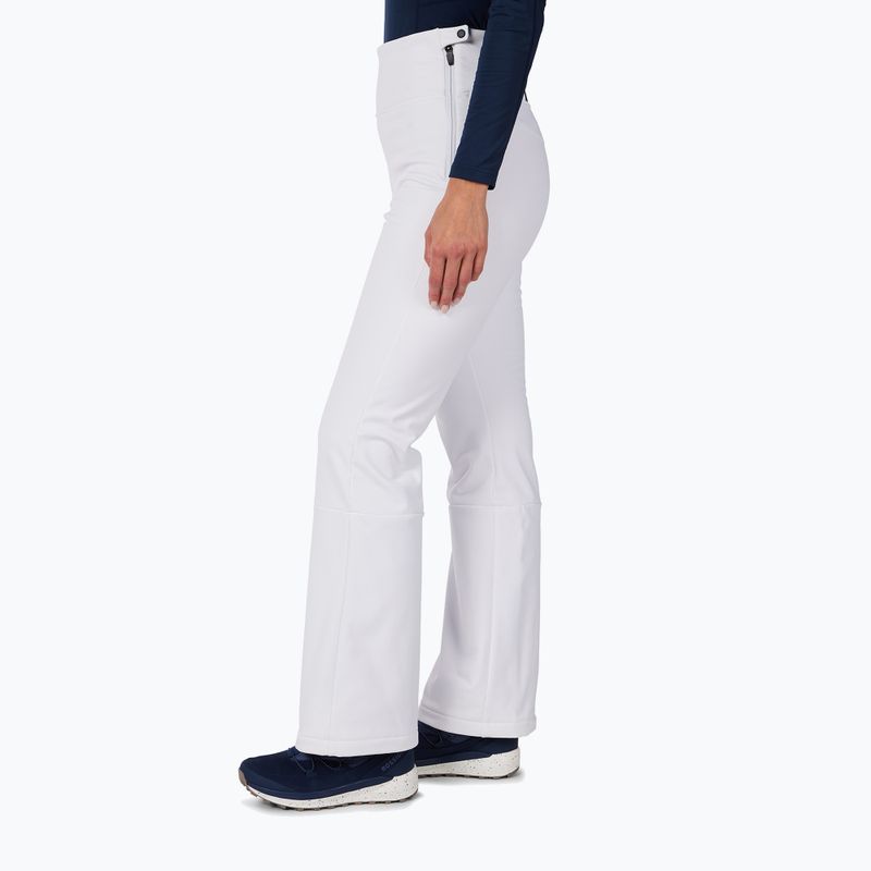 Spodnie narciarskie damskie Rossignol Ski Softshell white 4