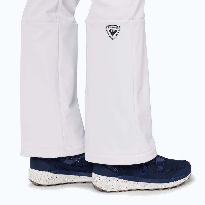 Spodnie narciarskie damskie Rossignol Ski Softshell white 6