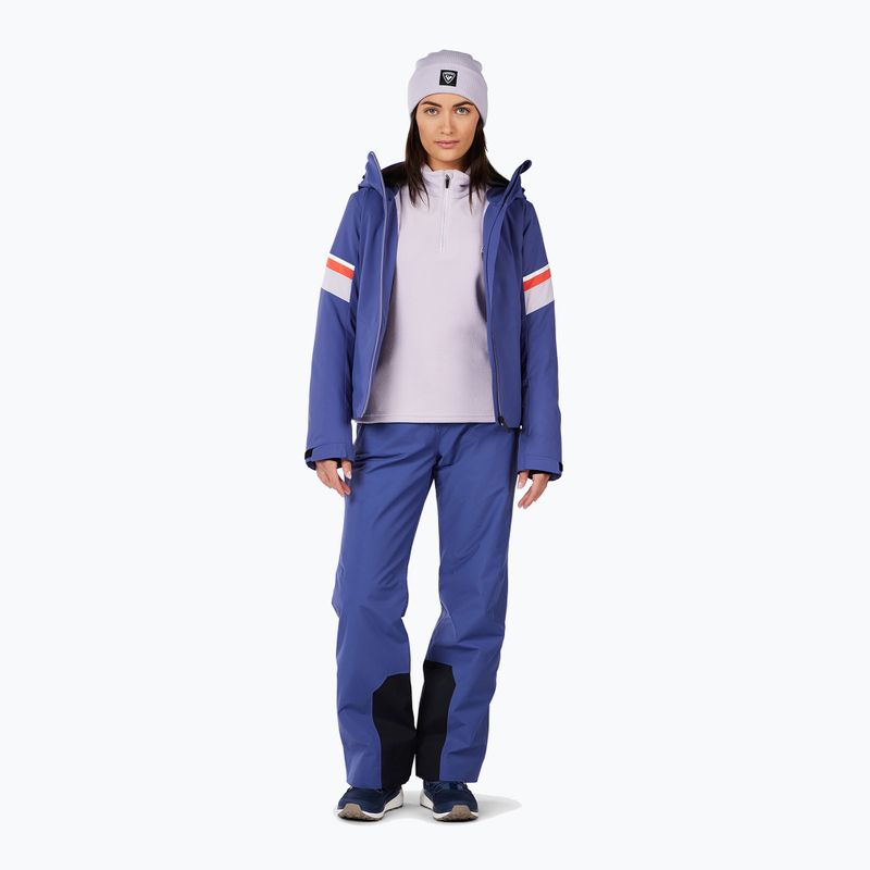 Bluza damska Rossignol Strawpile Fleece Hz galactic lilac 2