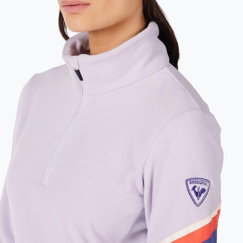 Bluza damska Rossignol Strawpile Fleece Hz galactic lilac 5