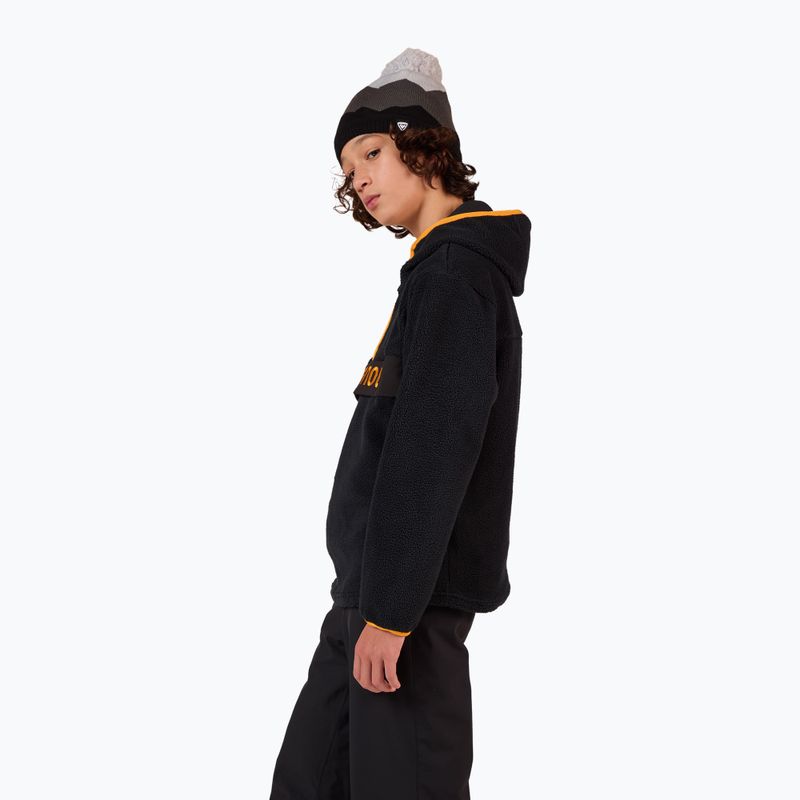 Bluza dziecięca Rossignol Alltrack Anorak Fleece black 4