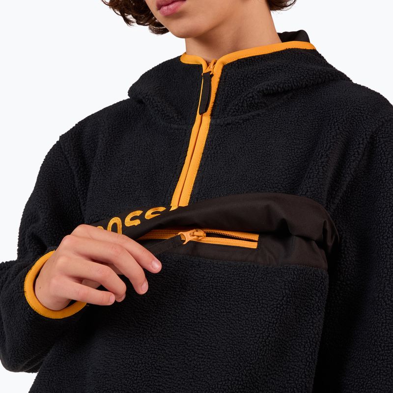 Bluza dziecięca Rossignol Alltrack Anorak Fleece black 7
