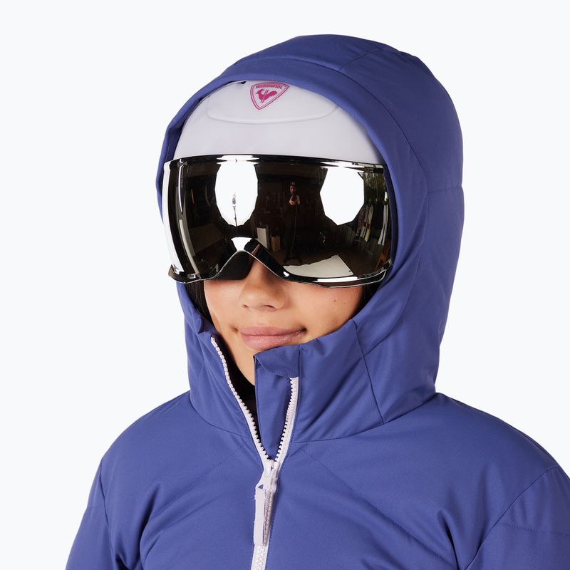 Kurtka narciarska dziecięca Rossignol Girl Staci future blue 5
