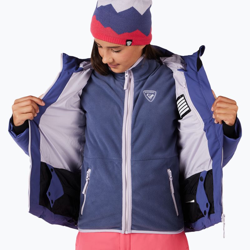 Kurtka narciarska dziecięca Rossignol Girl Staci future blue 10