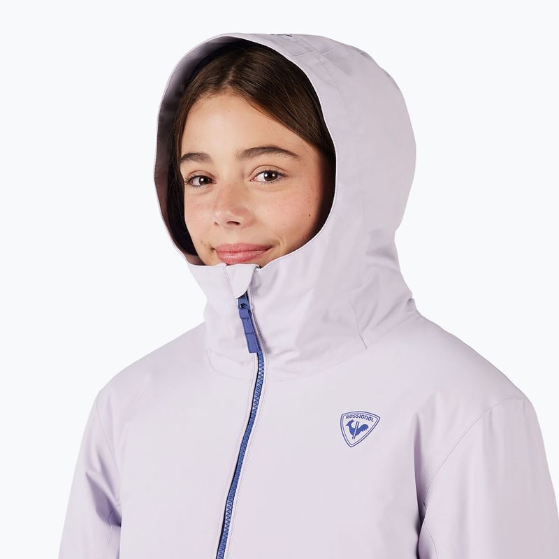 Kurtka narciarska dziecięca Rossignol Strawpile Jr galactic lilac 12