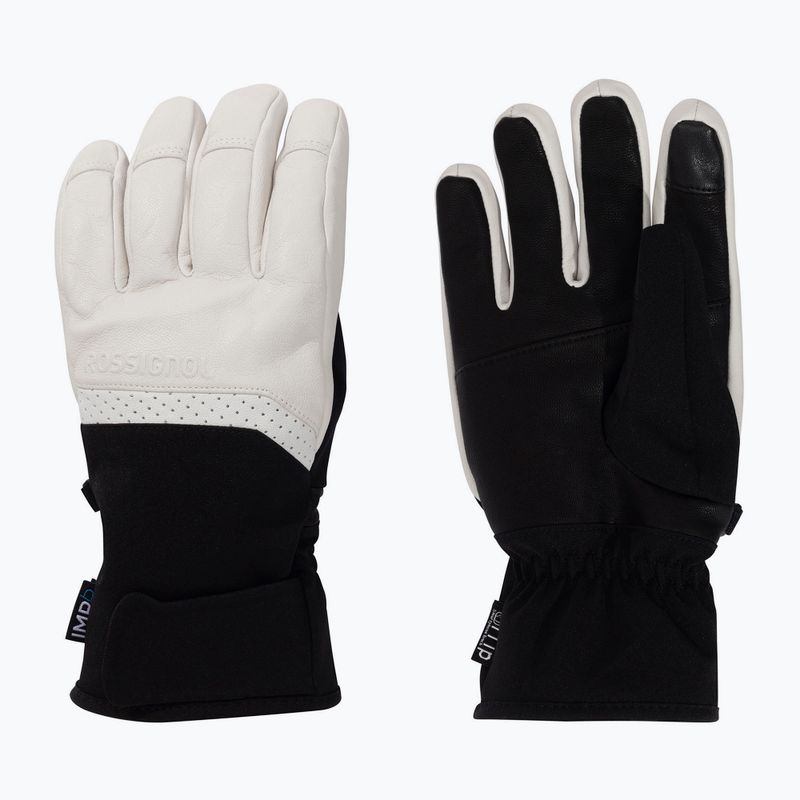 Rękawice narciarskie damskie Rossignol Elite Lth Impr iTip white
