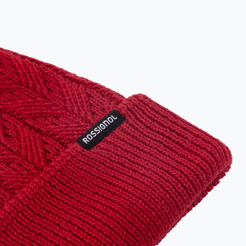 Czapka zimowa damska Rossignol Sofia ruby red 2