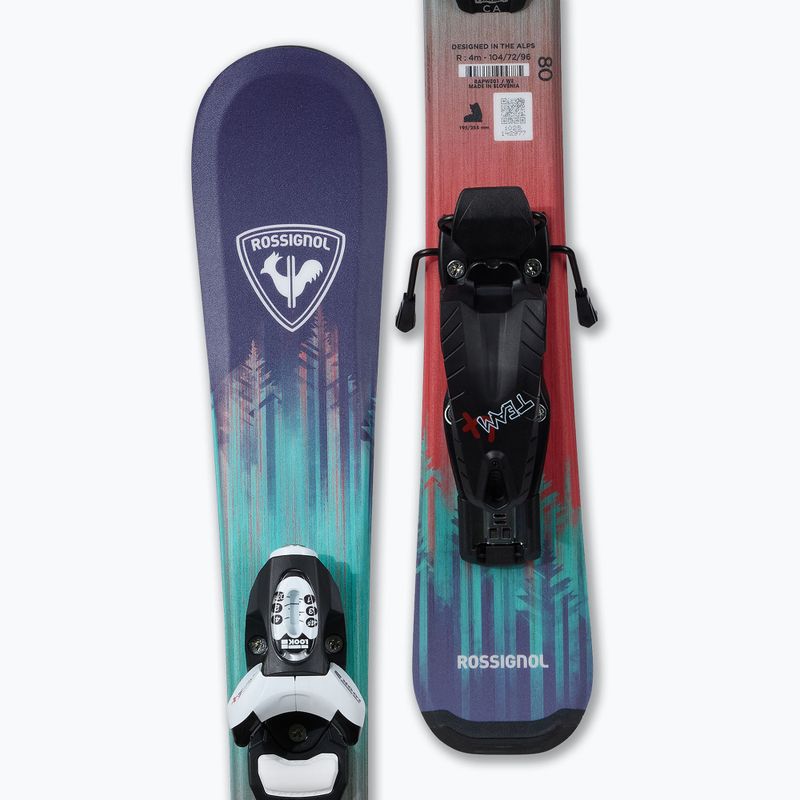 Narty zjazdowe dziecięce Rossignol Sender Kid Pre-Drilled + wiązania Team 4 GW 4
