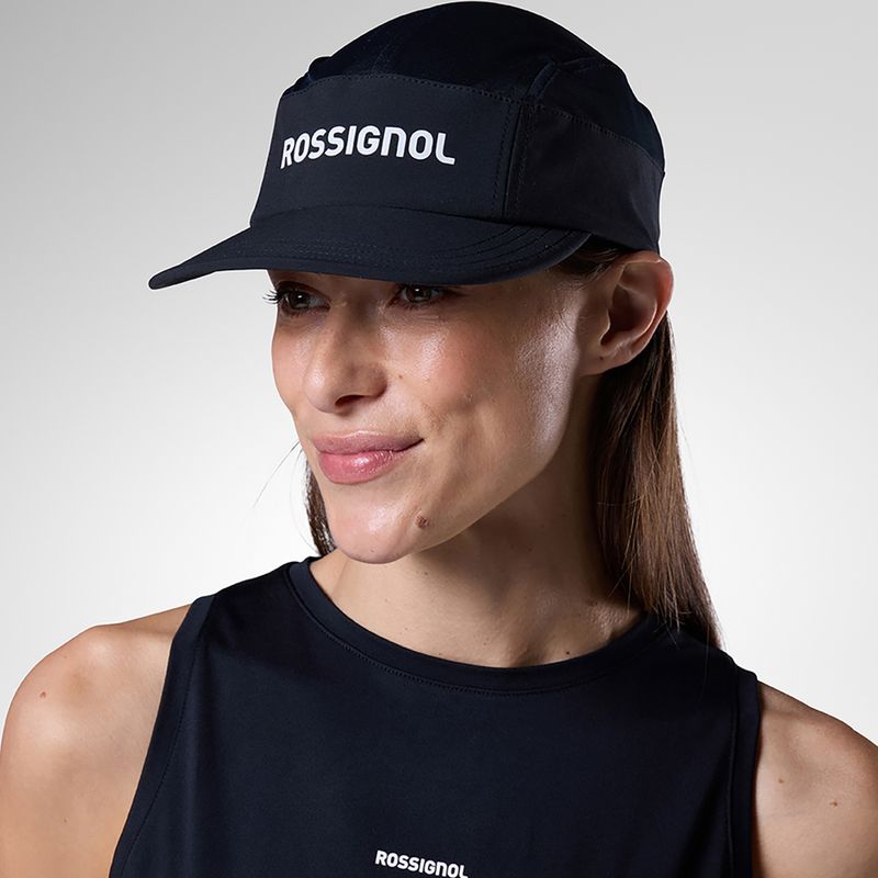 Czapka z daszkiem Rossignol Active 5 Panel black 6