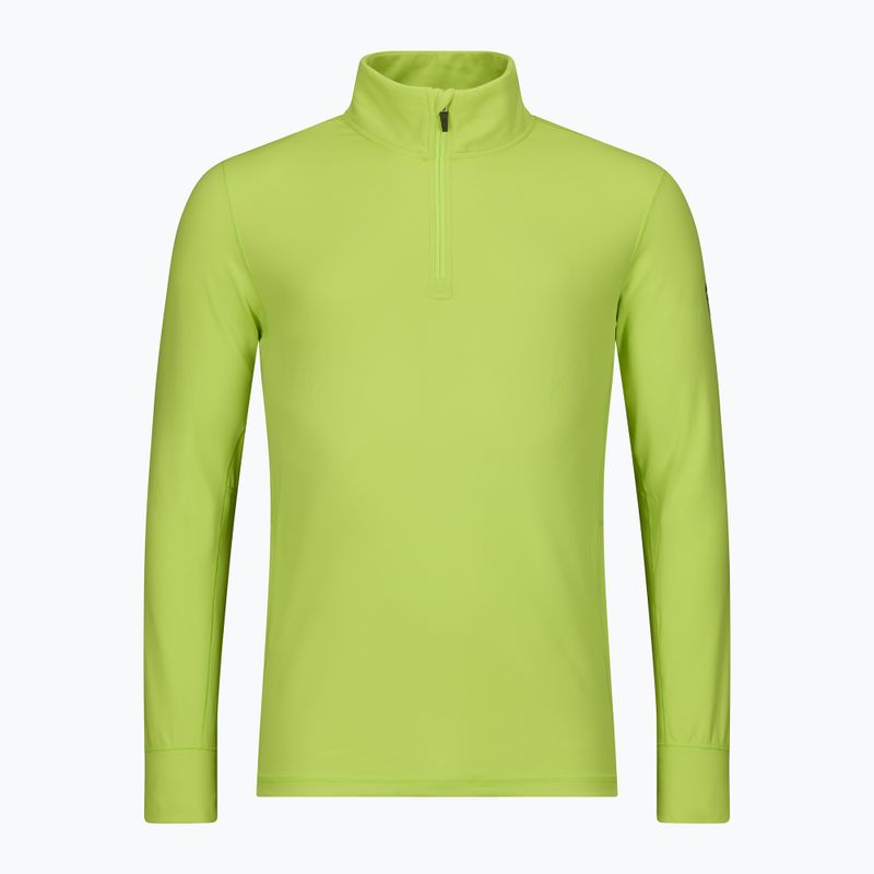 Bluza narciarska męska Rossignol Mid Layer Stertch Half Zip wild lime 6