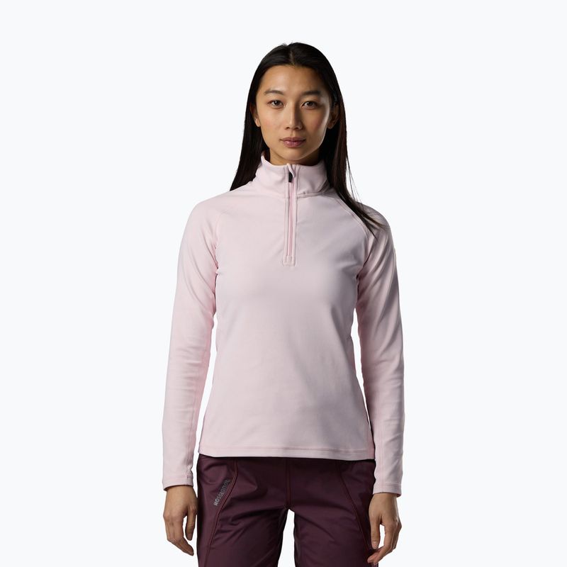 Bluza polarowa damska Rossignol Mid Layer Stretch Half Zip pale lilac