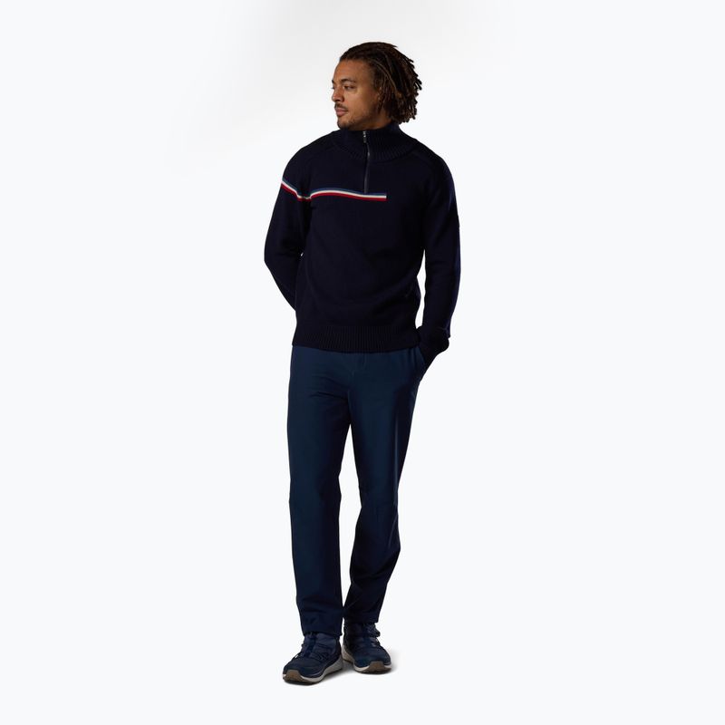 Sweter męski Rossignol Odysseus Half Zip Merino dark navy 2