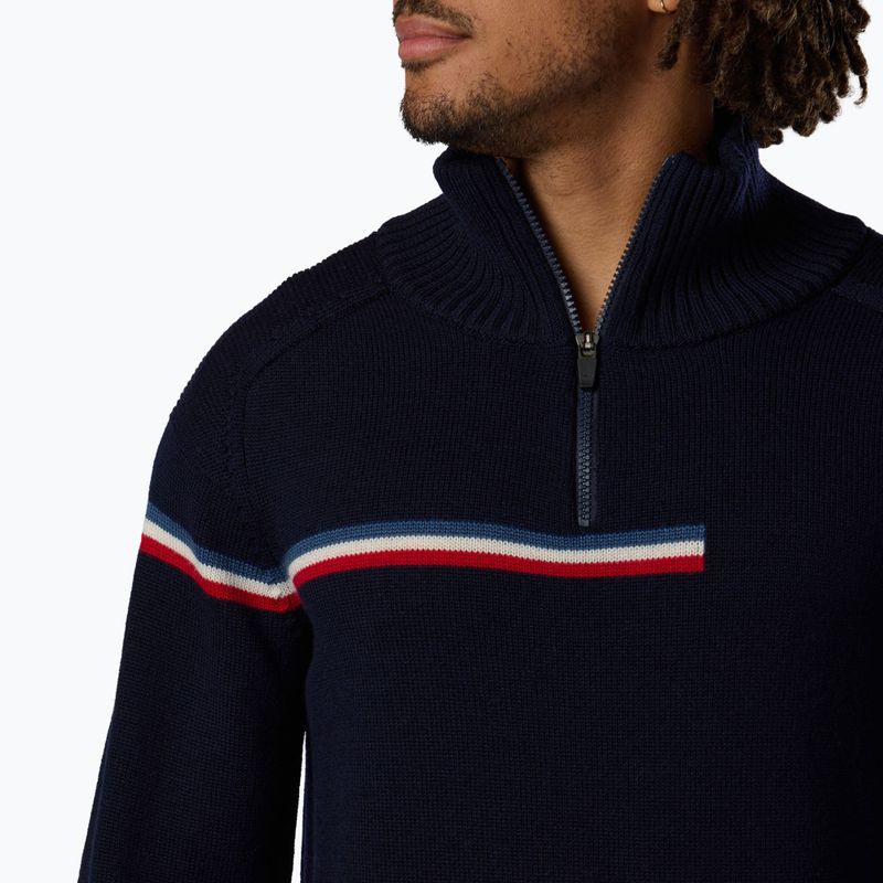 Sweter męski Rossignol Odysseus Half Zip Merino dark navy 5