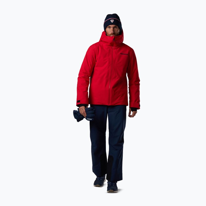 Kurtka narciarska męska Rossignol Rochrun Insulated sport red solid 2