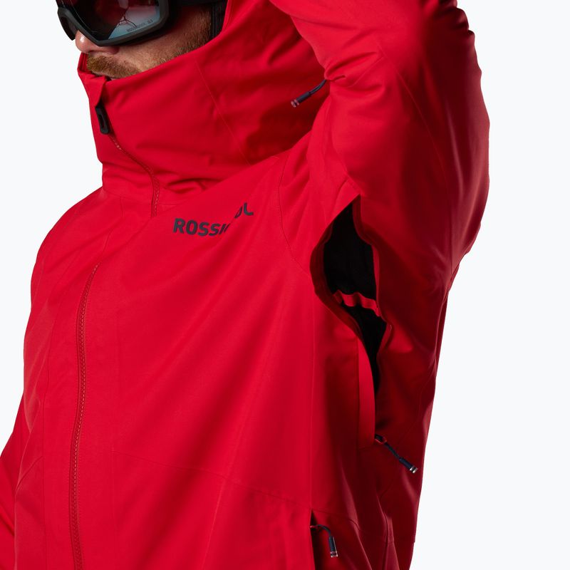 Kurtka narciarska męska Rossignol Rochrun Insulated sport red solid 14