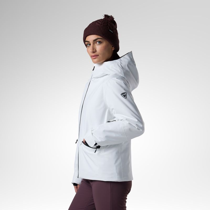 Kurtka narciarska damska Rossignol Rochrun Insulated white 4