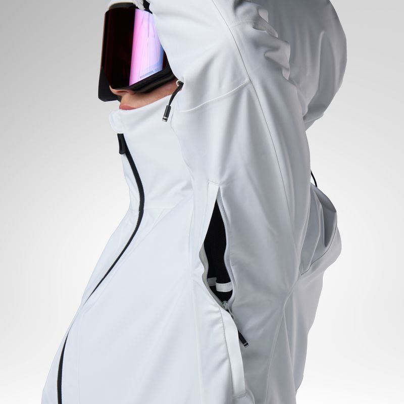 Kurtka narciarska damska Rossignol Rochrun Insulated white 9