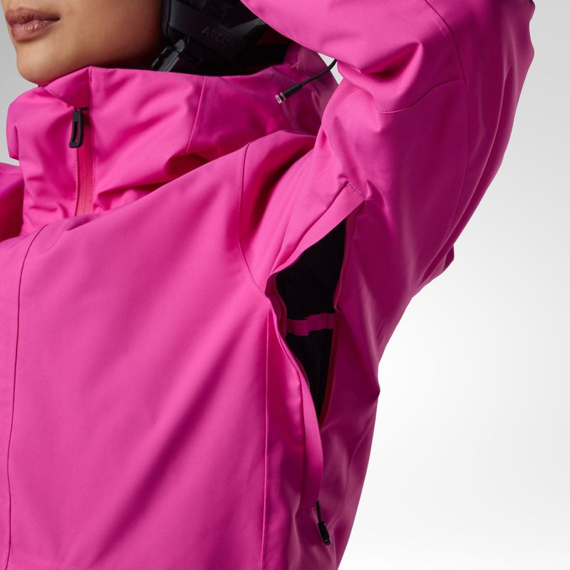 Kurtka narciarska damska Rossignol Rochrun Insulated electric fuchsia 8