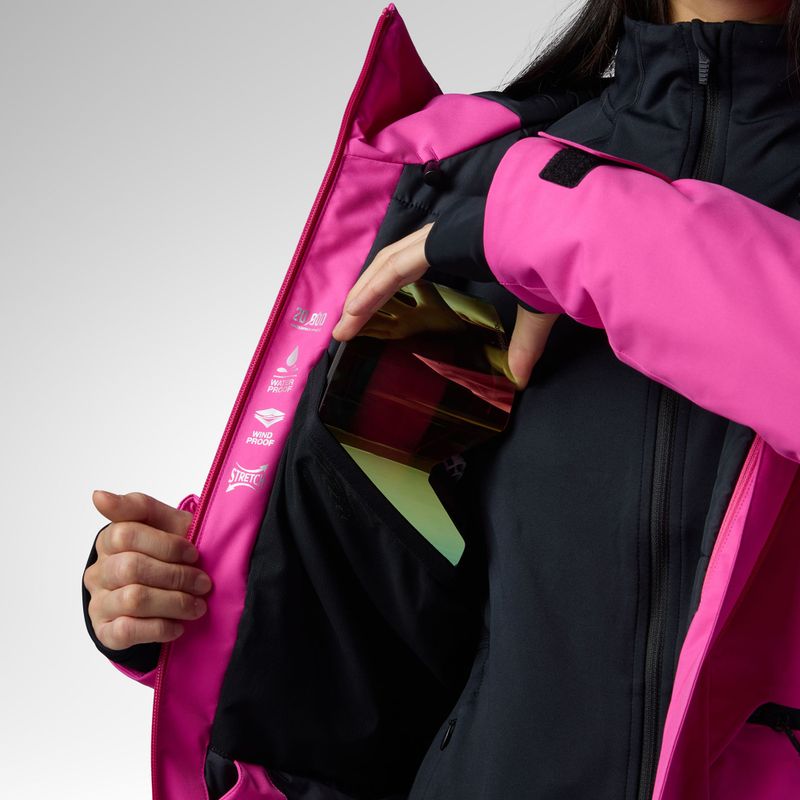 Kurtka narciarska damska Rossignol Rochrun Insulated electric fuchsia 11
