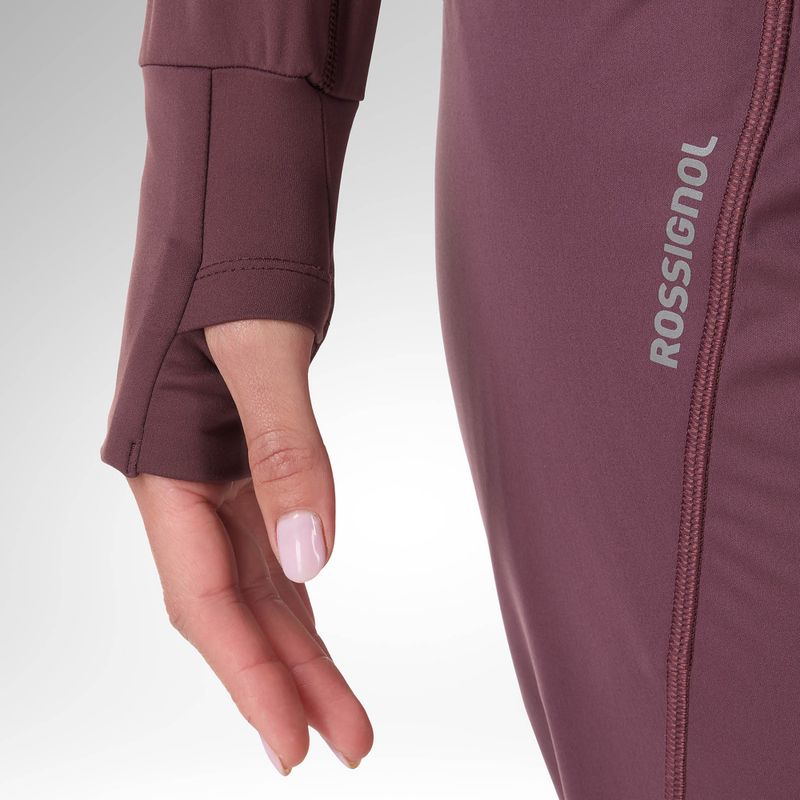 Bluza termoaktywna damska Rossignol Half Zip First Layer huckleberry 6