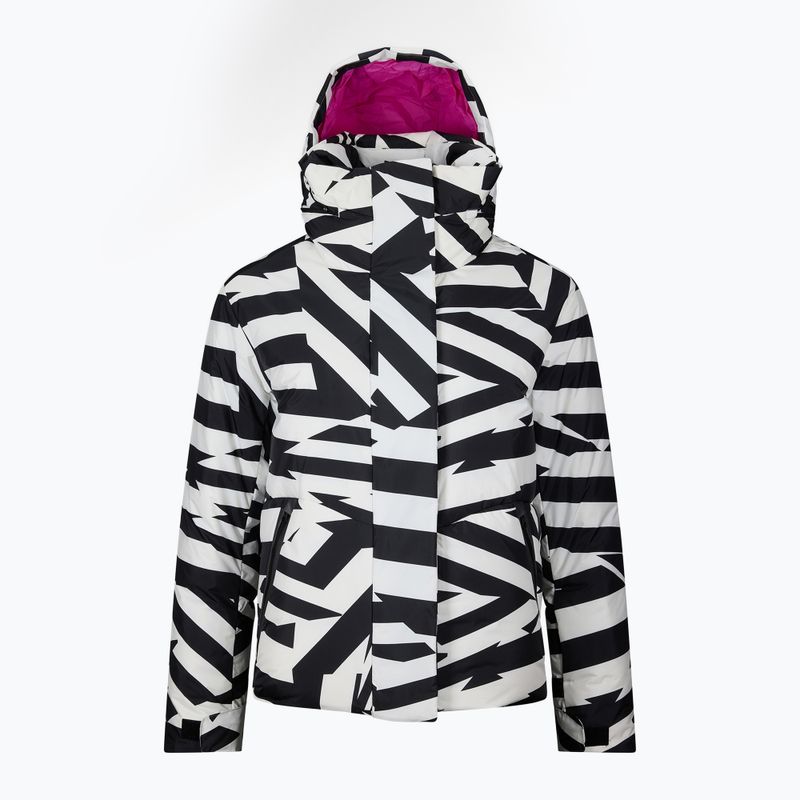 Kurtka narciarska damska Rossignol Snowblaze Down resort bold lines black 16