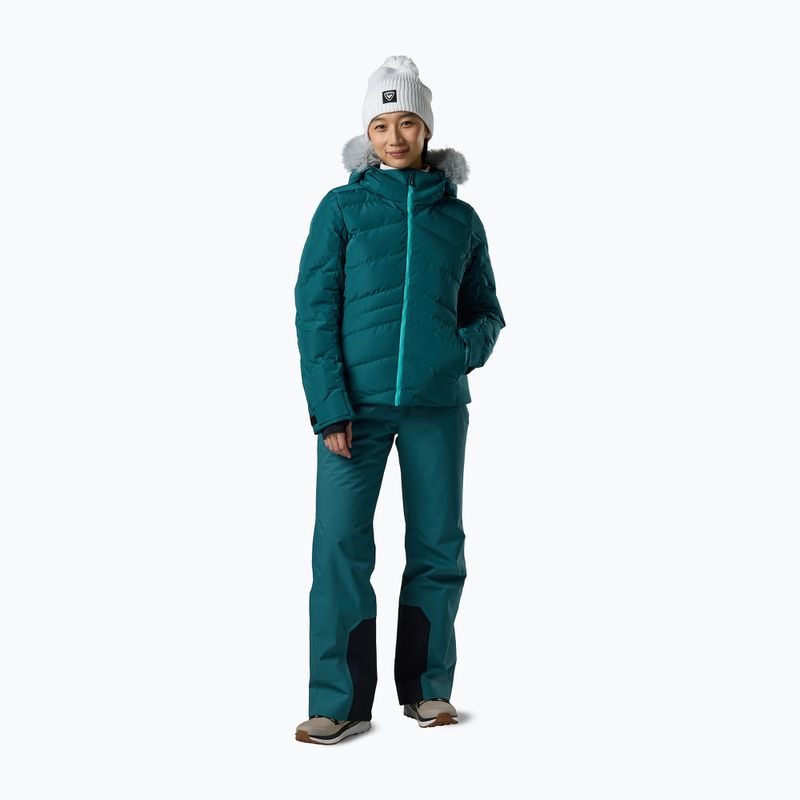 Kurtka narciarska damska Rossignol Staci Insulated transformative teal pearly 2