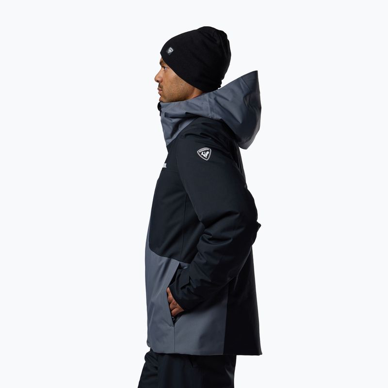 Kurtka narciarska męska Rossignol Velika Insulated turbulence/black 4
