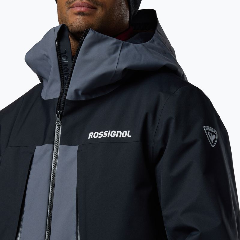 Kurtka narciarska męska Rossignol Velika Insulated turbulence/black 5