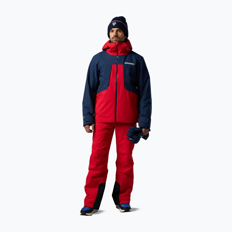 Kurtka narciarska męska Rossignol Velika Insulated sports red/dark navy 2