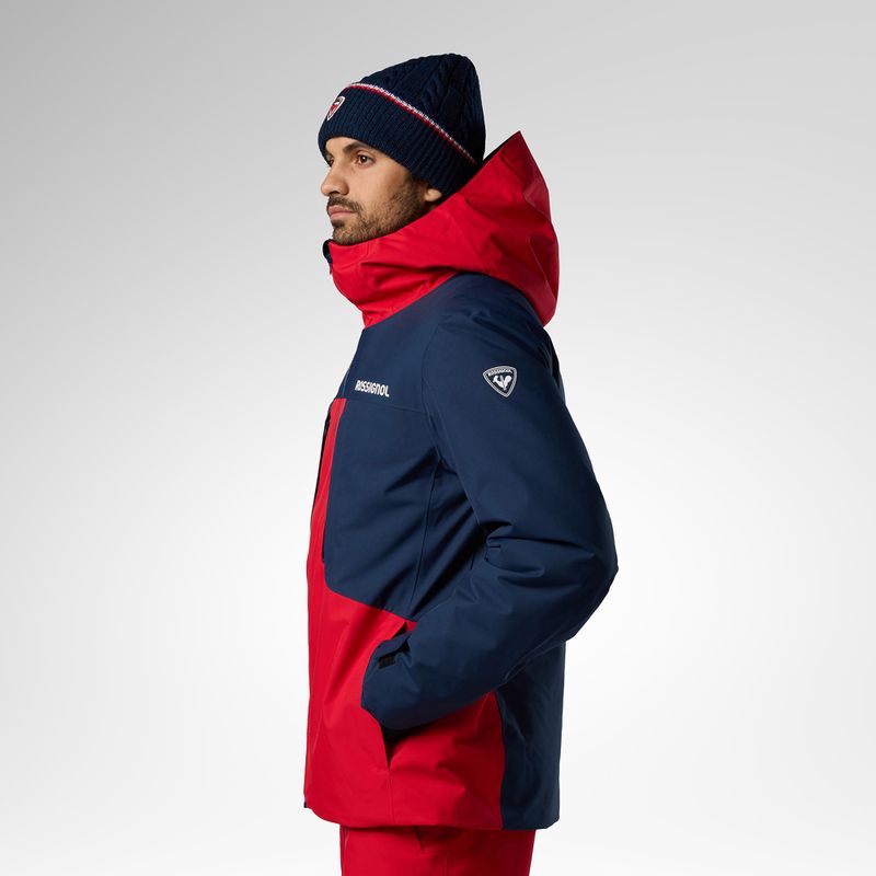 Kurtka narciarska męska Rossignol Velika Insulated sports red/dark navy 4