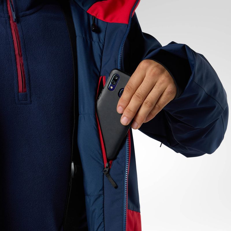 Kurtka narciarska męska Rossignol Velika Insulated sports red/dark navy 10